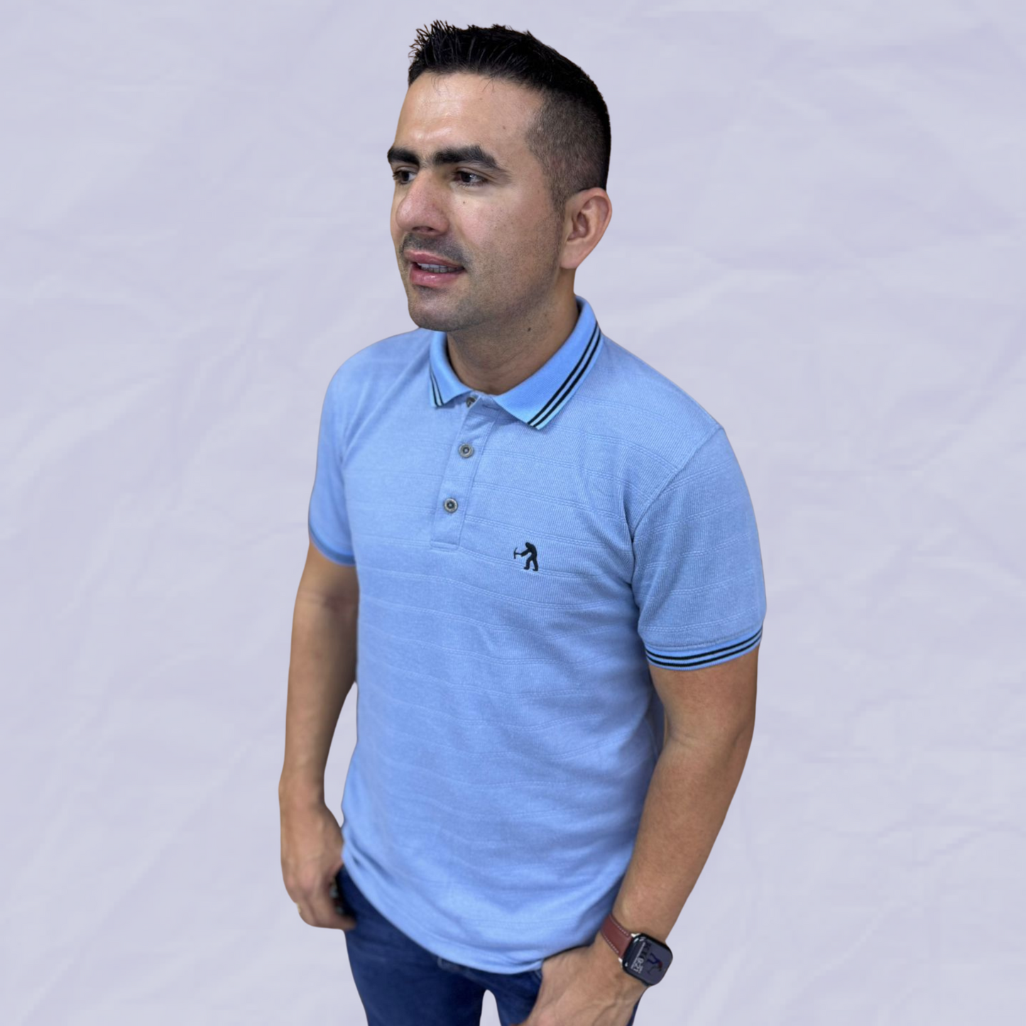 CAMISETA CUELLO HOMBRE - REF 4578