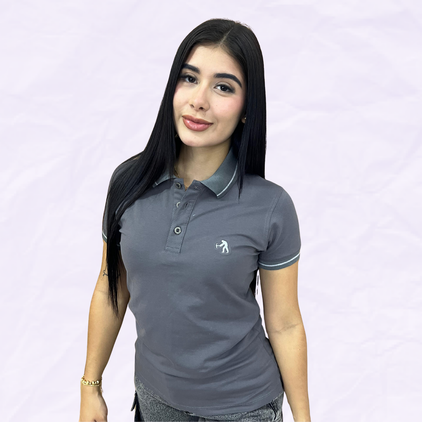 CAMISETA CUELLO MUJER - REF: 4567