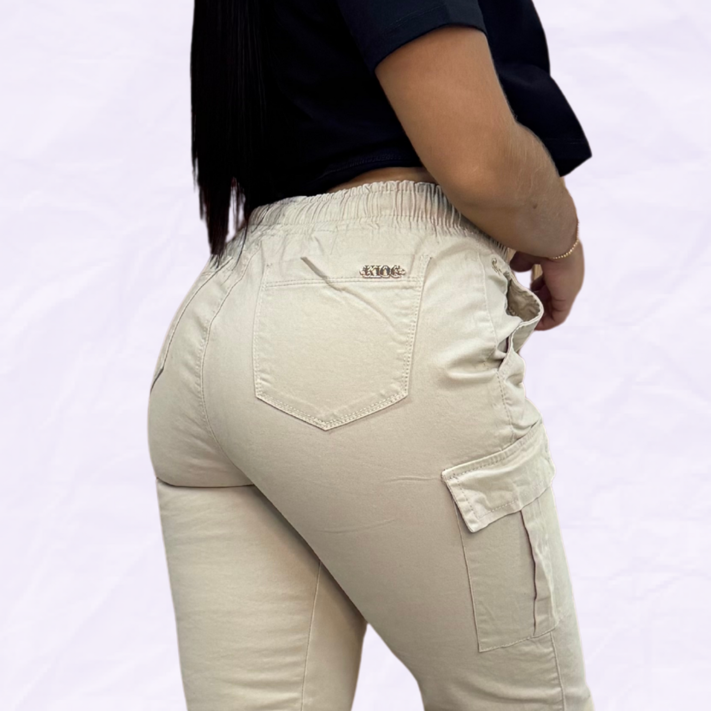 JOGGER DRILL FEMENINO - REF: 40009