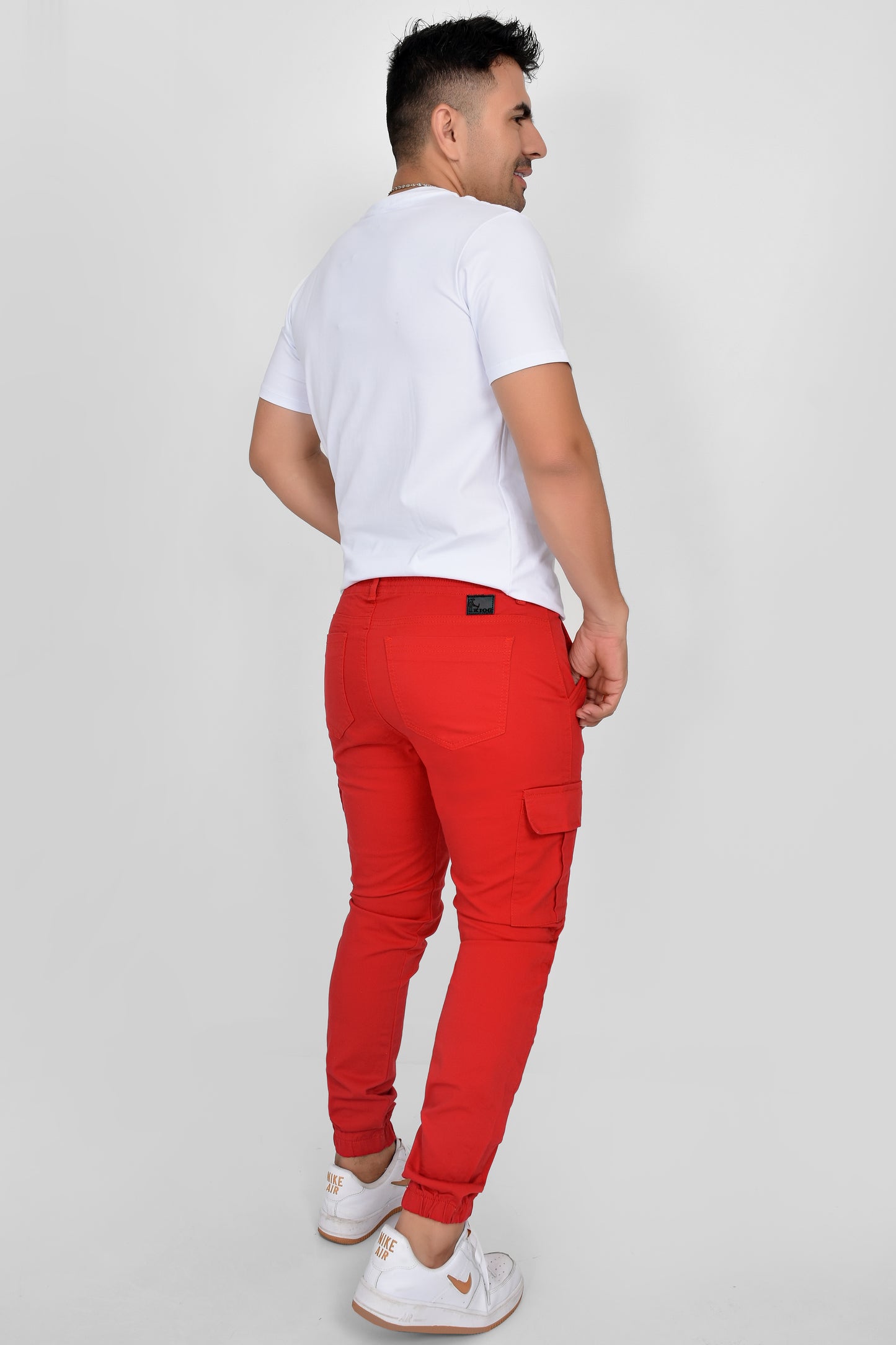 JOGGER CABALLERO ROJO - REF 40042