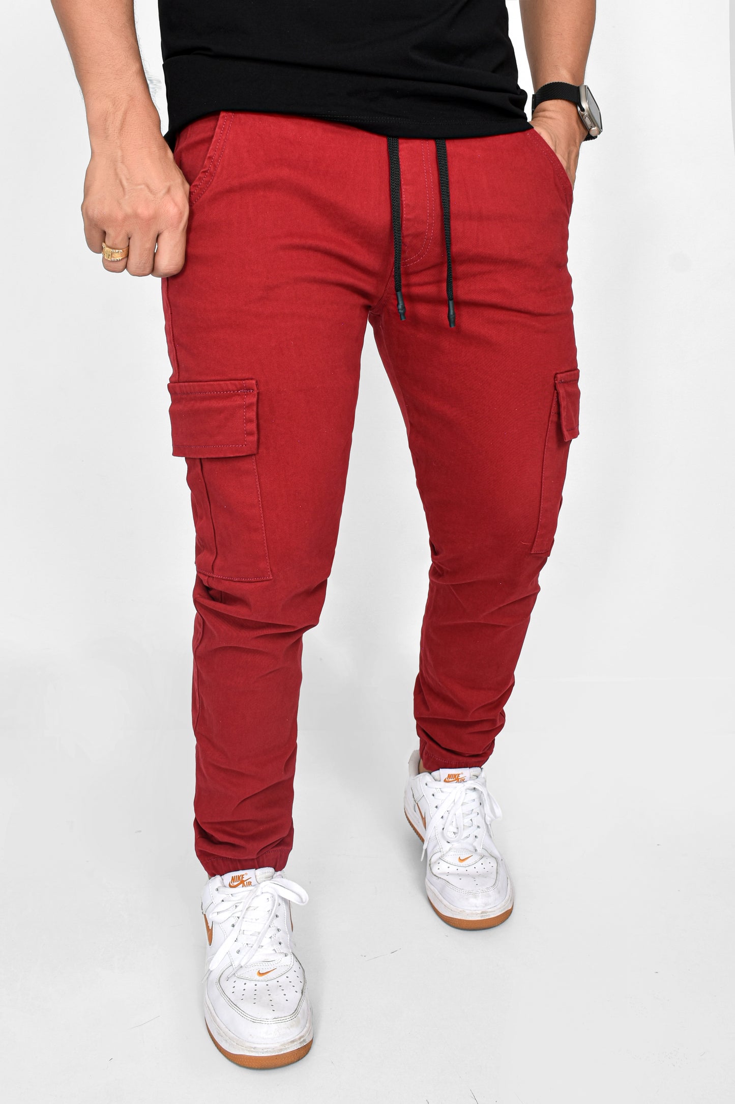 JOGGER CABALLERO VINOTINTO - REF 40098