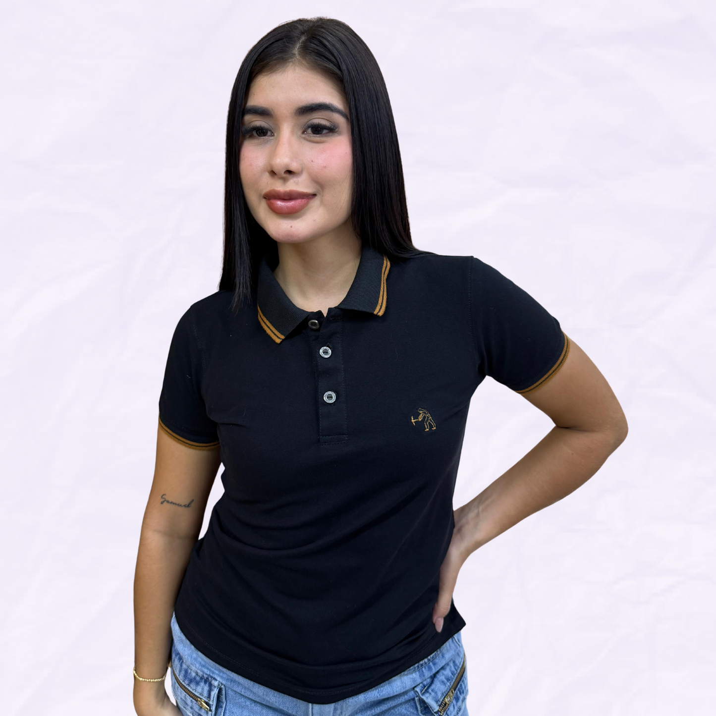 CAMISETA CUELLO DAMA - REF: 4559