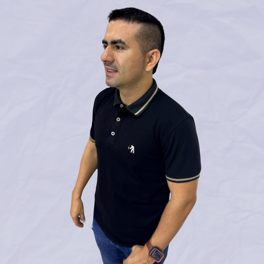 CAMISETA CUELLO HOMBRE - REF: 4572