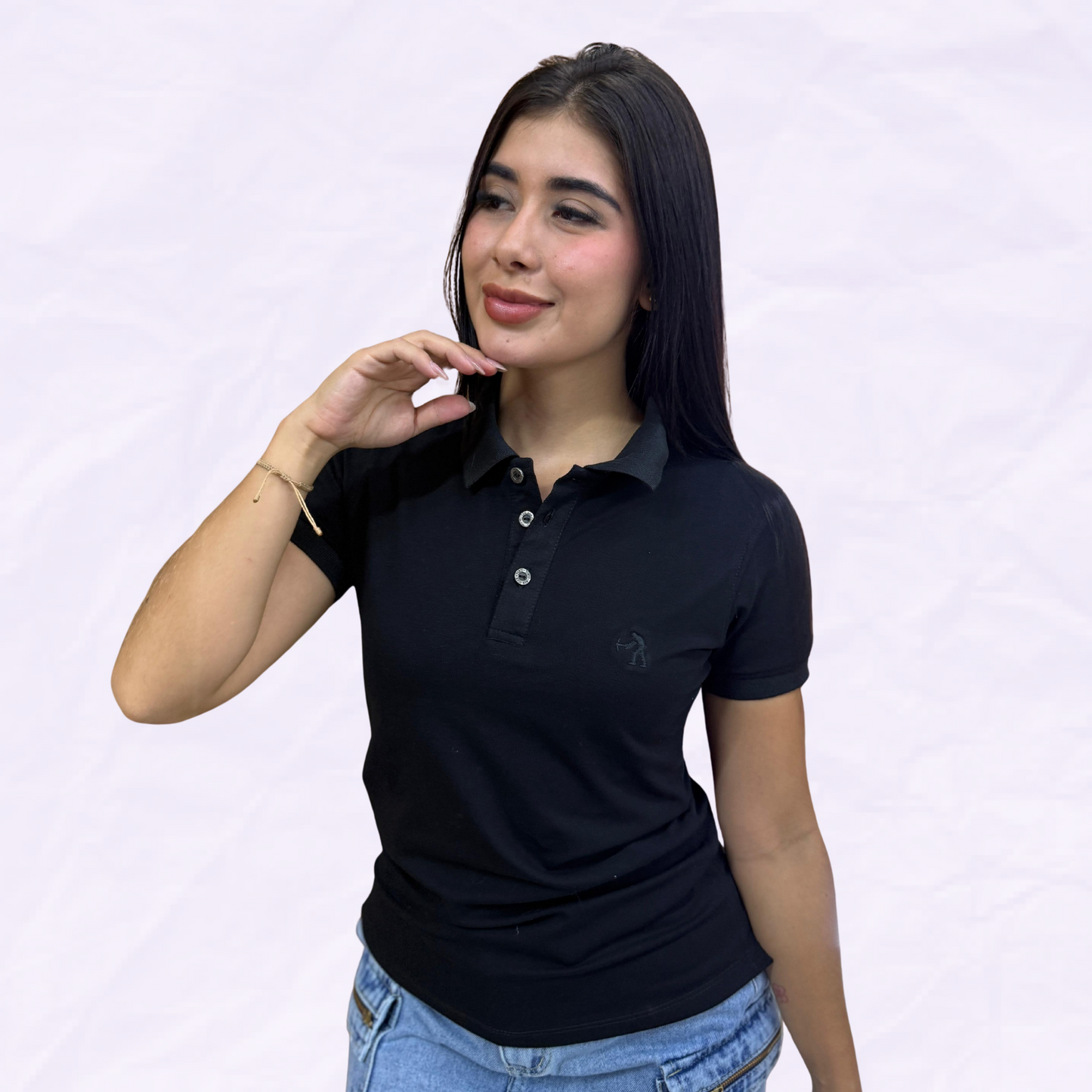 CAMISETA CUELLO MUJER - REF: 4557