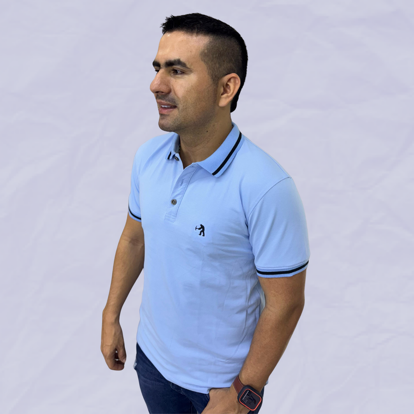 CAMISETA CUELLO HOMBRE - REF: 4572