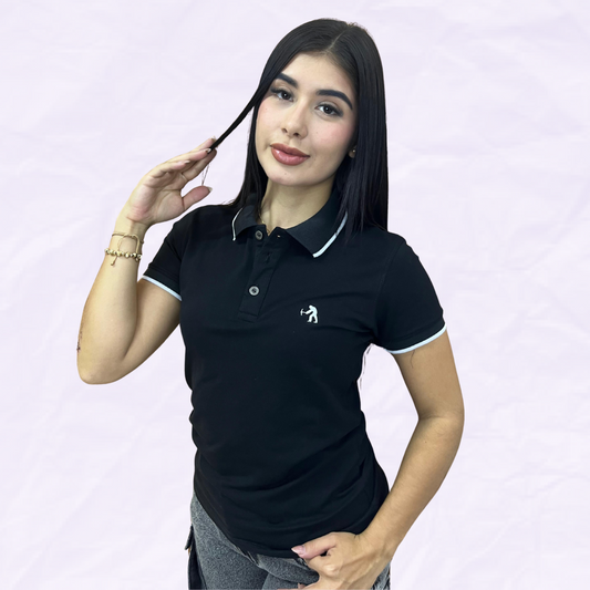 CAMISETA CUELLO MUJER - REF: 4560
