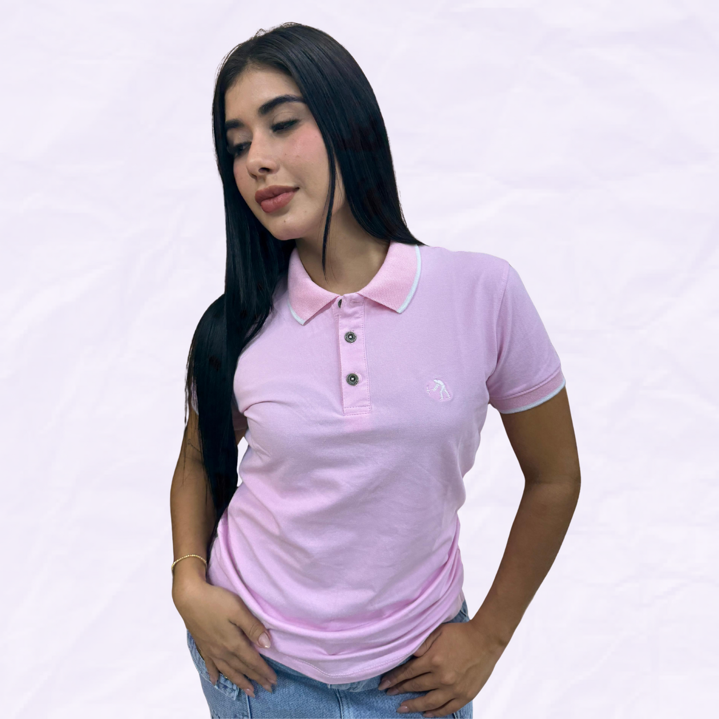 CAMISETA CUELLO MUJER - REF: 4560