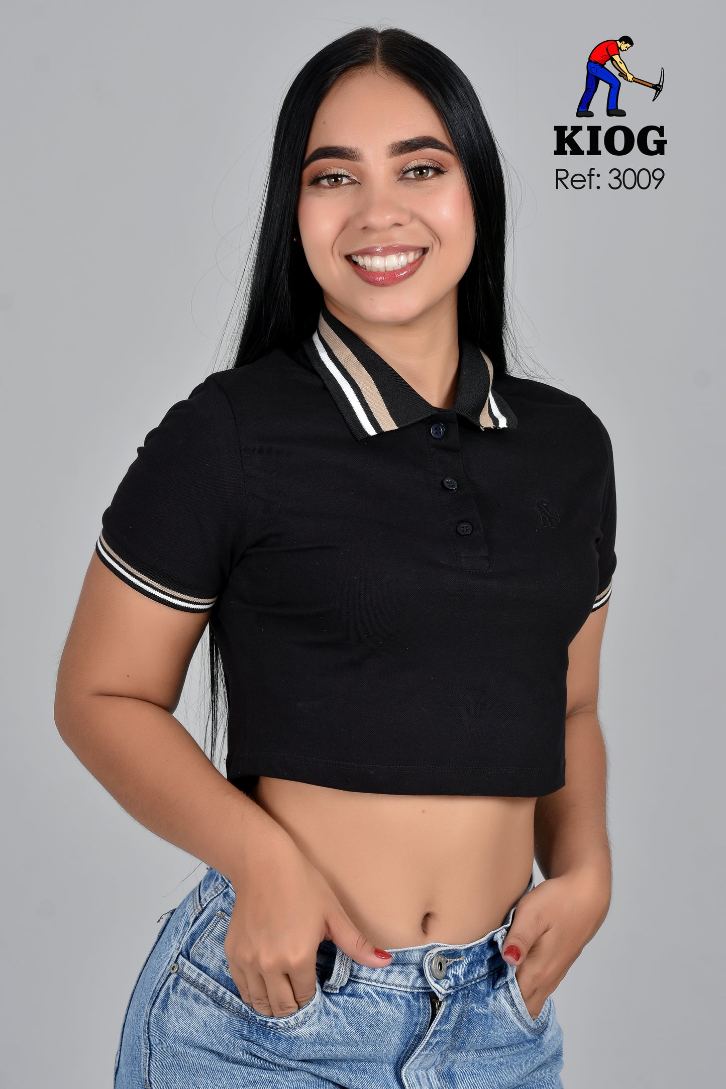 CAMISA CUELLO DAMA- REF 3009