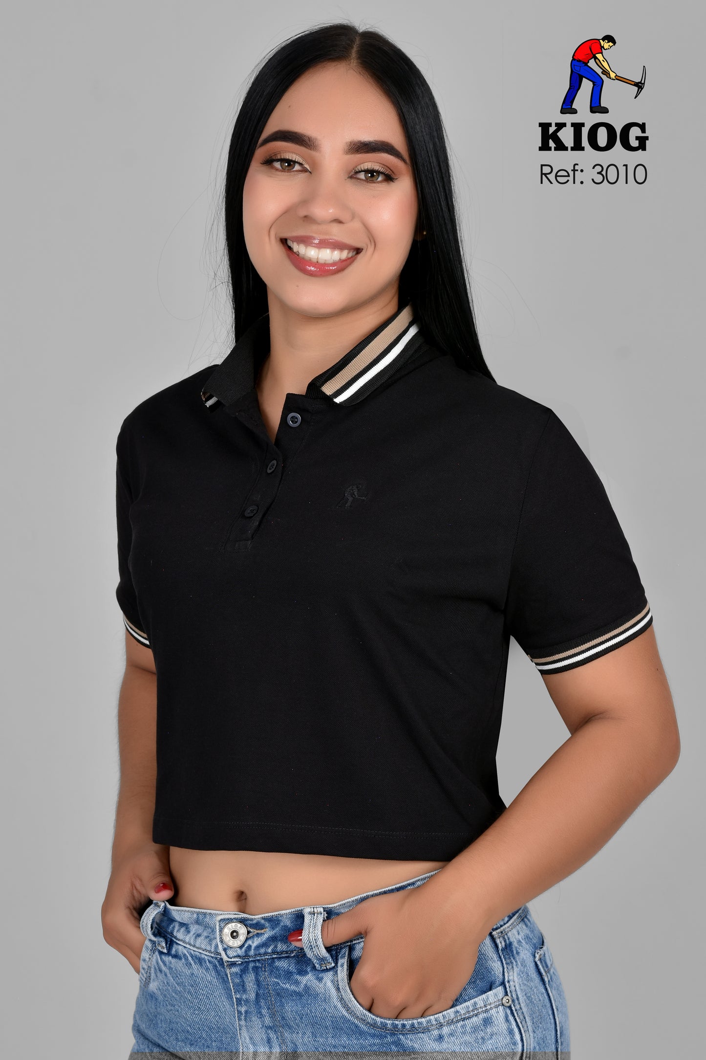 CAMISA CUELLO DAMA- REF 3010