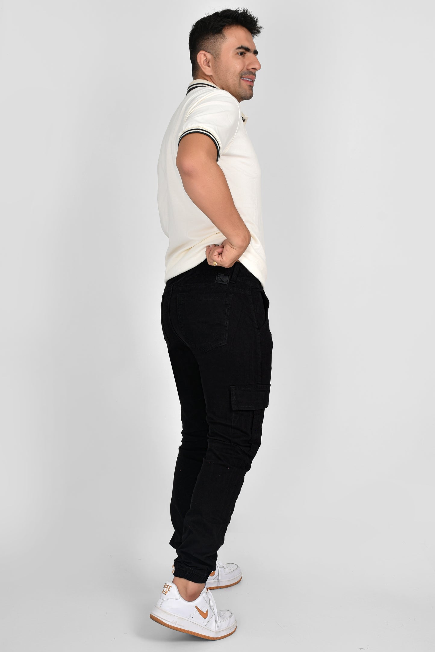 JOGGER CABALLERO NEGRO - REF 40008