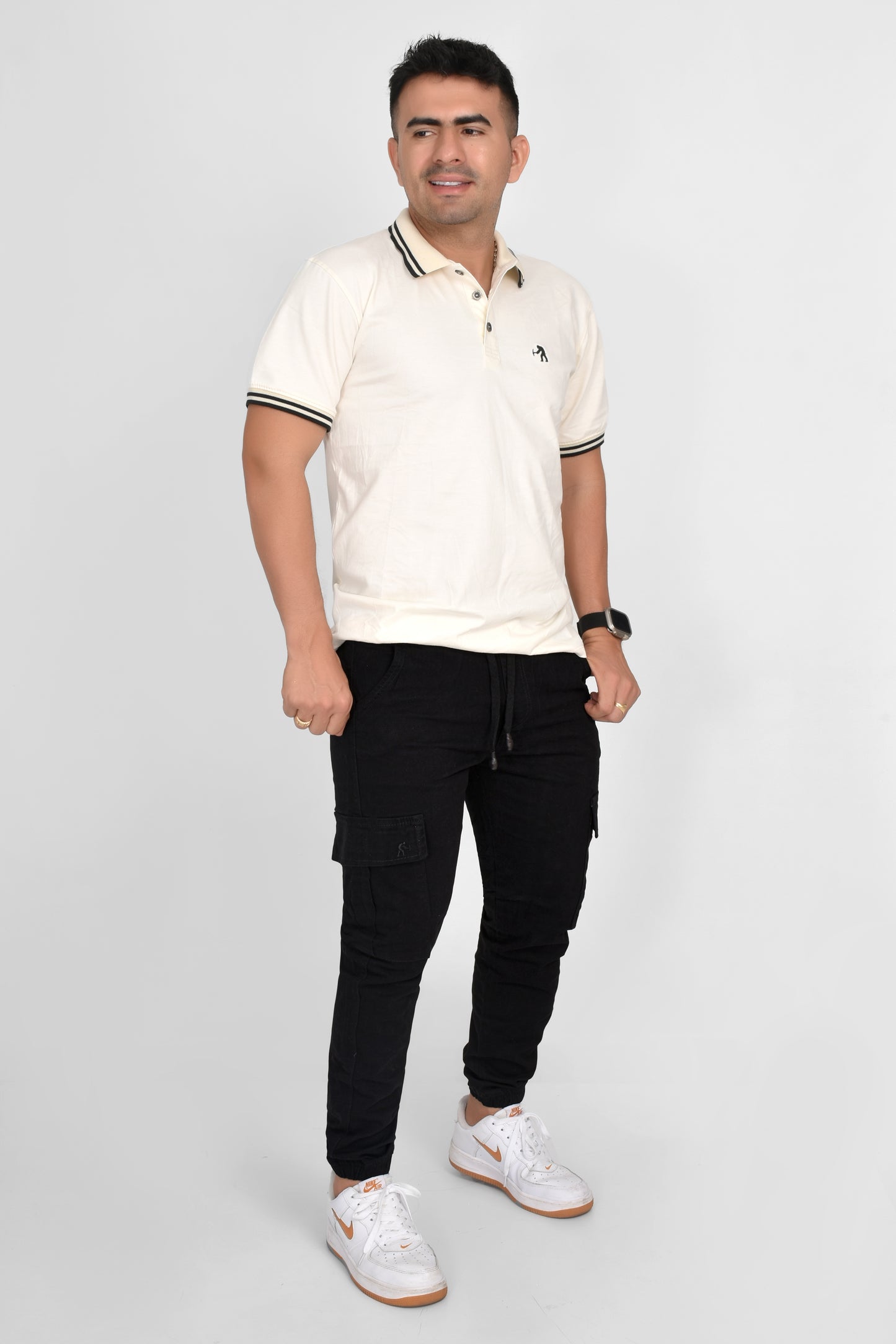 JOGGER CABALLERO NEGRO - REF 40008