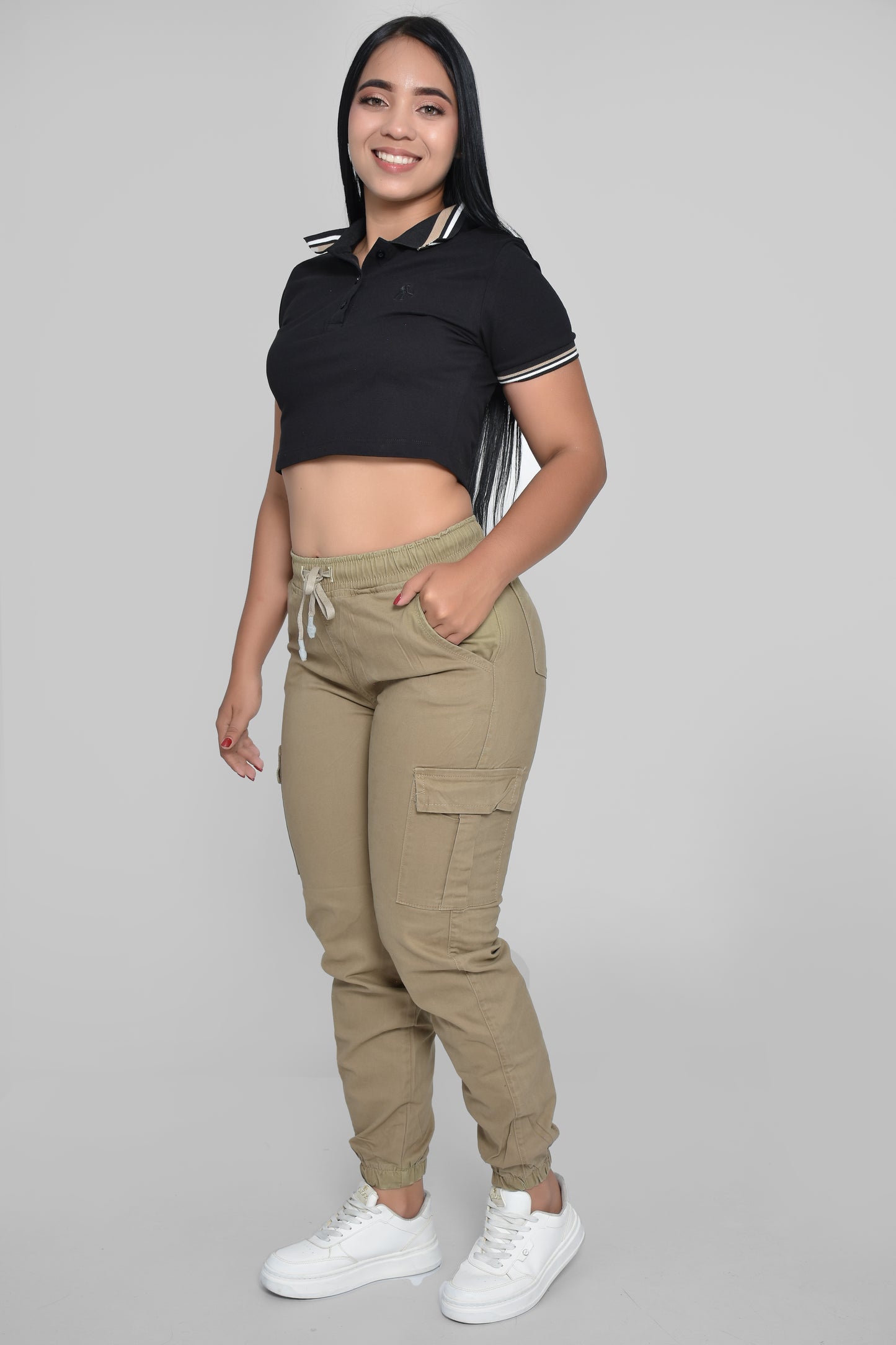 JOGGER DAMA CAQUI VERDOSO- REF 40023