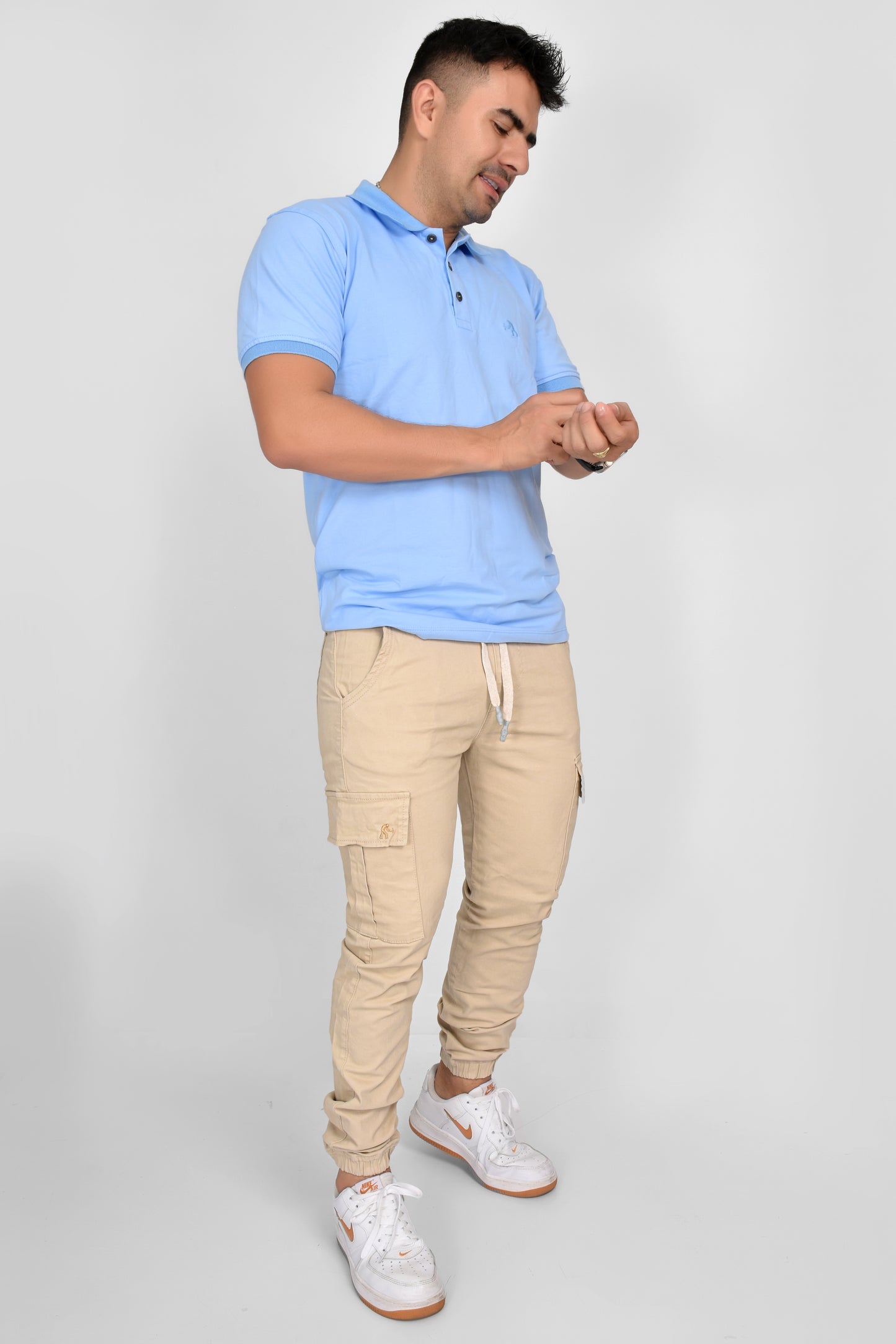 JOGGER CABALLERO CAQUI CLARO - REF 40007
