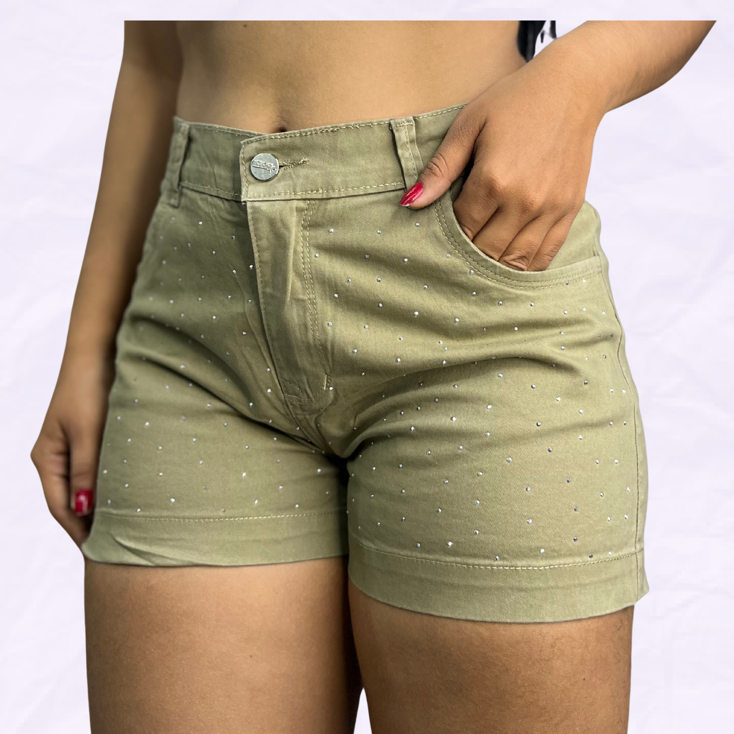 SHORT CON BRILLOS - REF 30588