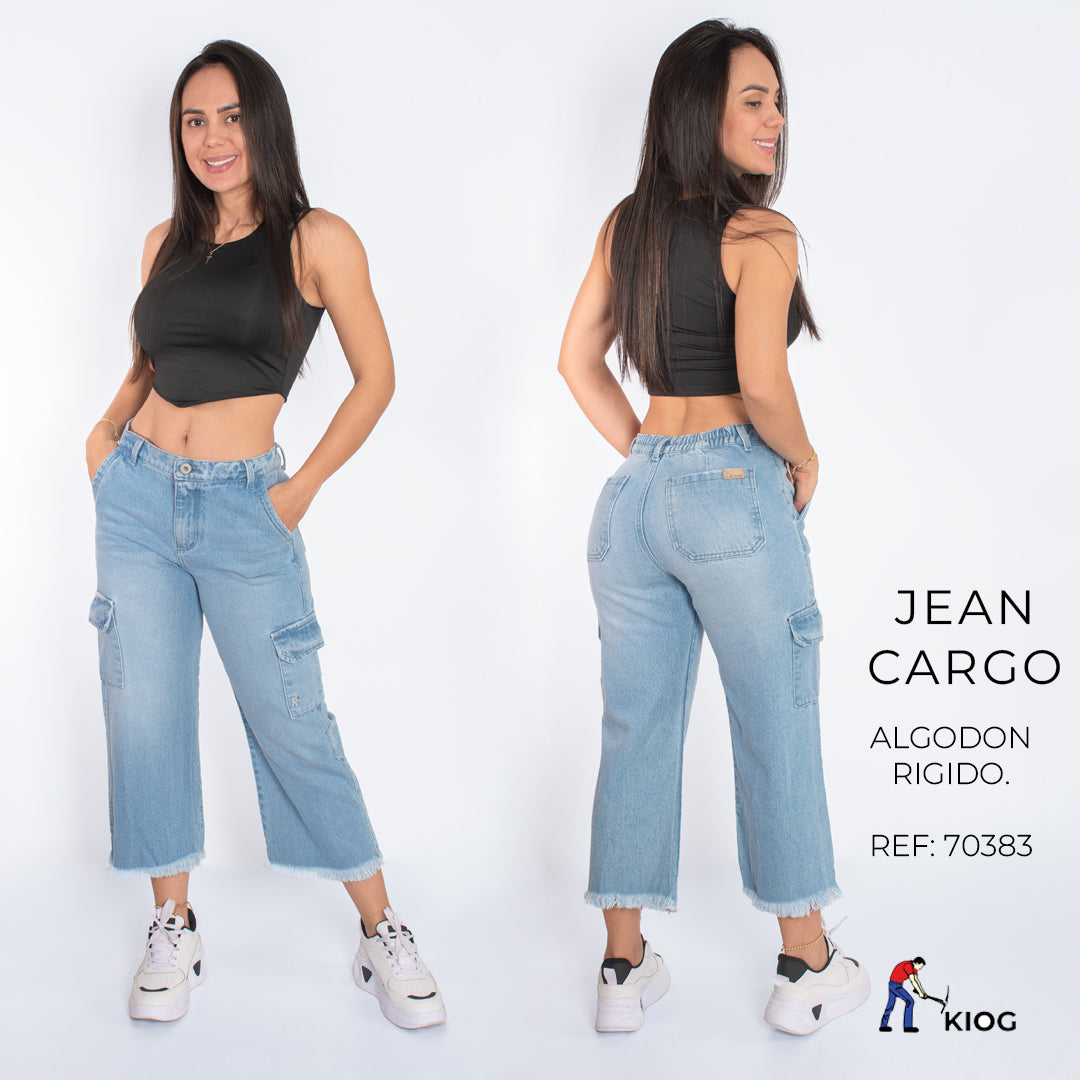 Jean Cargo Femenino :70383