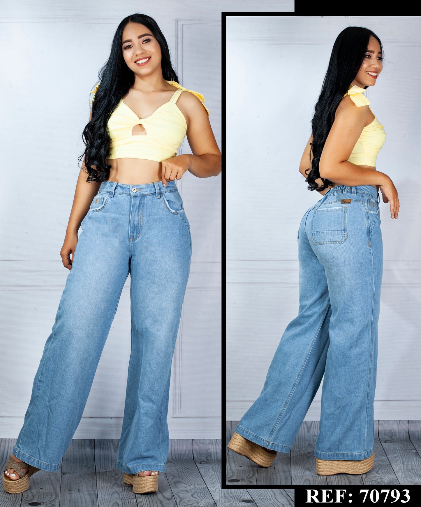 JEANS FLARED  - REF 70793