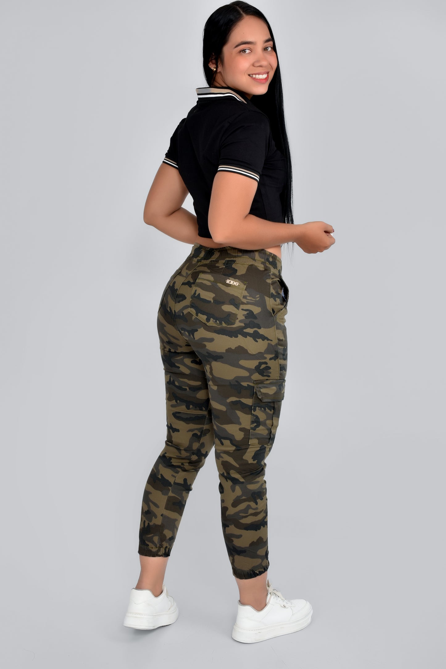 JOGGER DAMA MILITAR - REF 40015