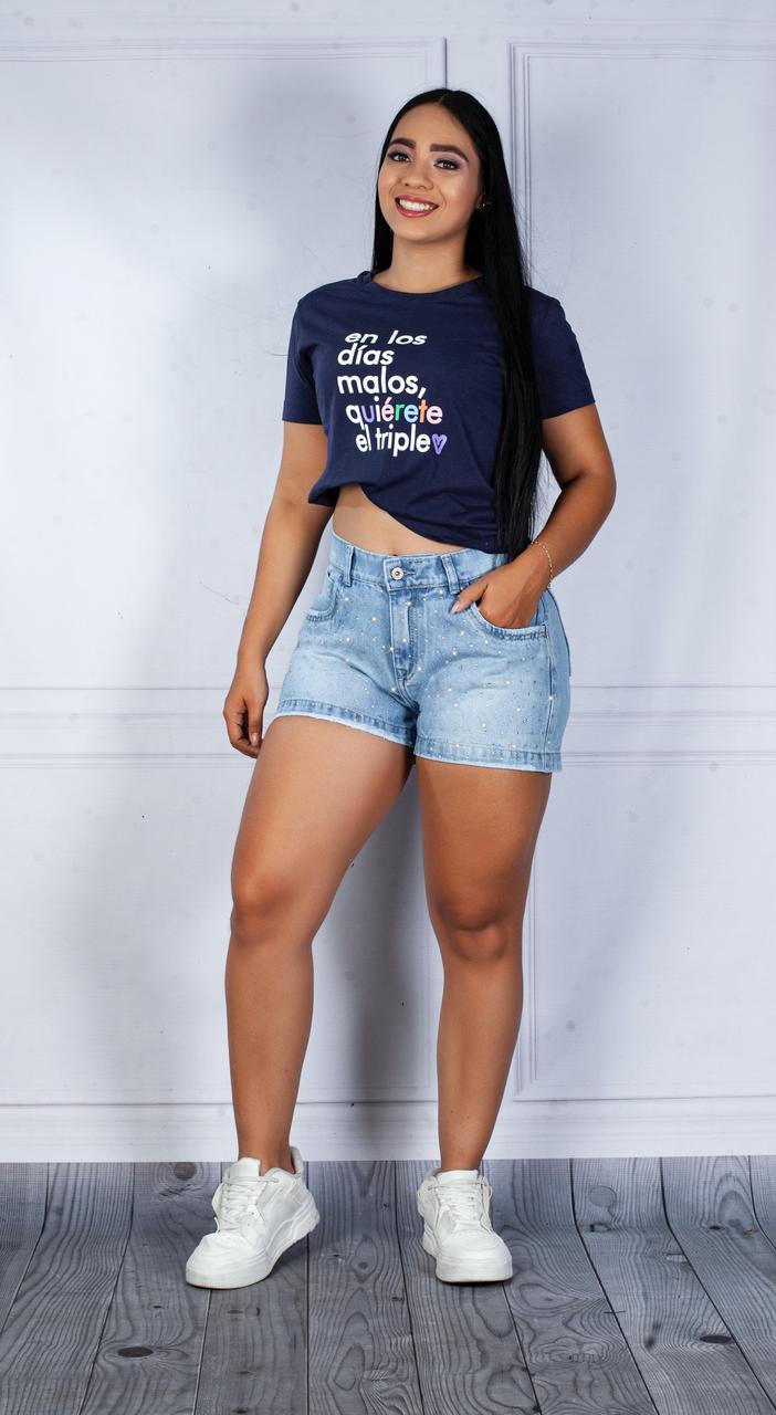 SHORT CON BRILLOS - REF 30585
