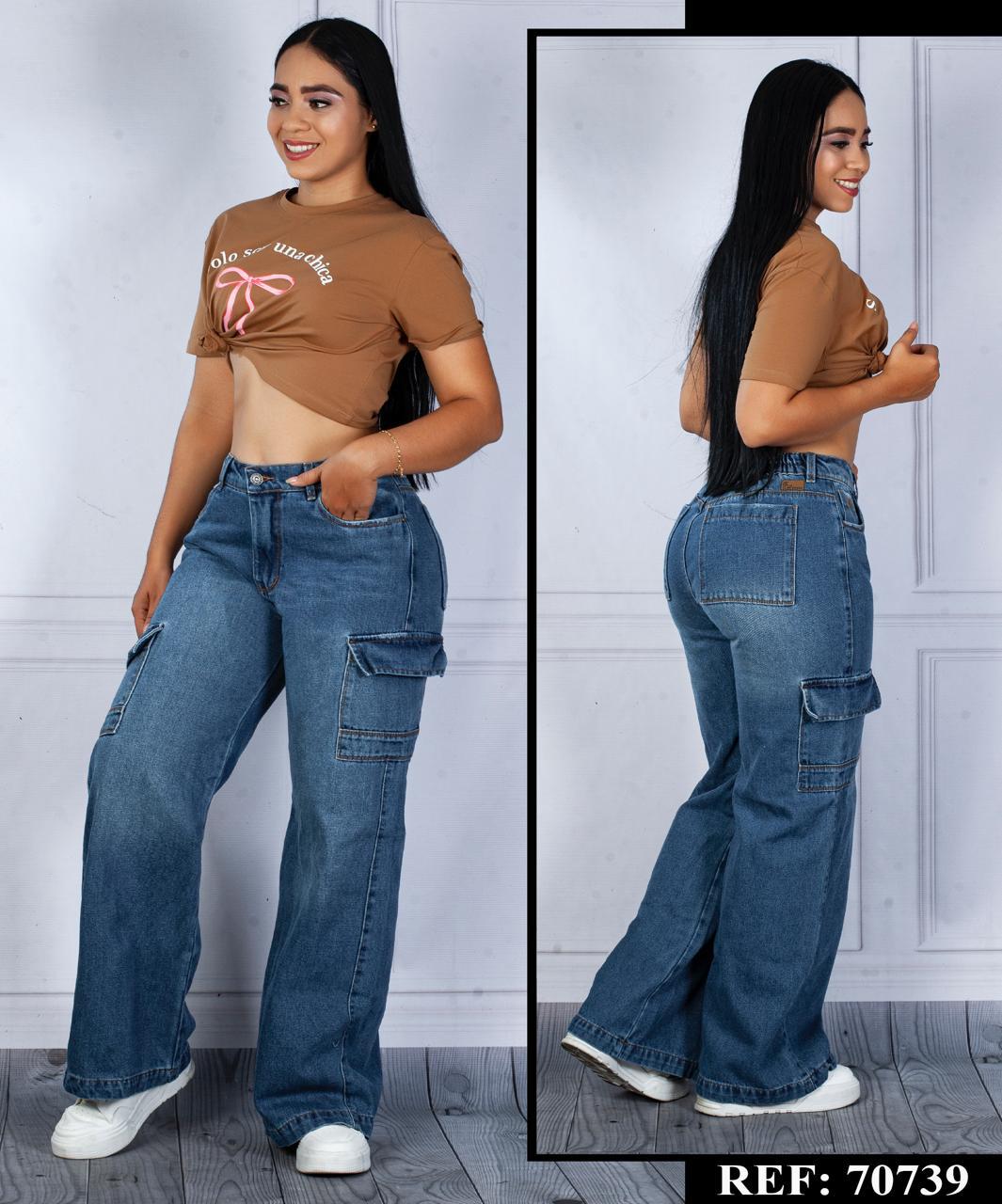 JEAN FLARED CARGO - 70739